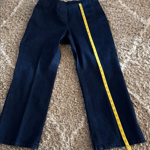 NWOT 12P Alfred Dunner Navy Denim Jeans - Picture 8 of 14